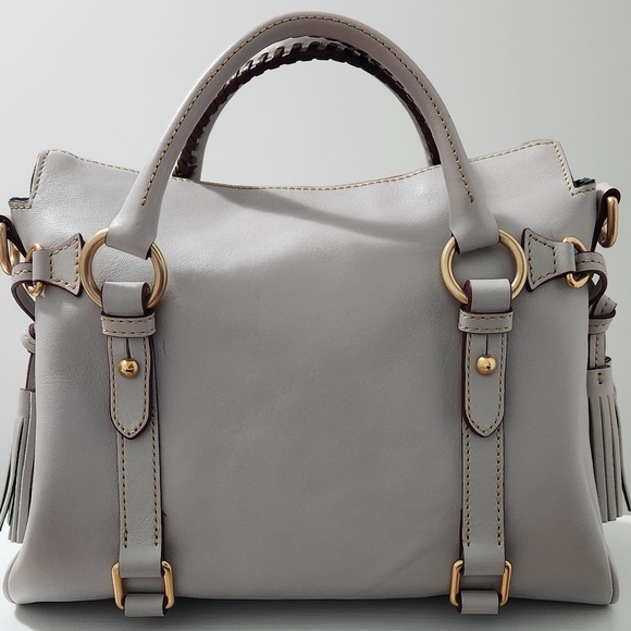 Dooney & Bourke Florentine Satchel (Ecru) - Picture 2 of 10